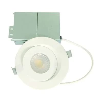 Round 9W 5CCT White 3.5″ Slim Gimbal Multi Votatec