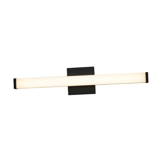 Black 24″ Square Vanity Light 24W 5CCT Votatec (WS24-014-BK/SQ)