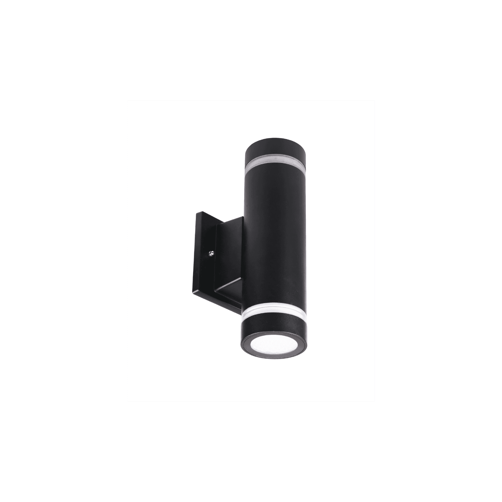 Black Cylindrical Up/Down Wall Light 10W/20W/30W 3CCT 120-347V Vt