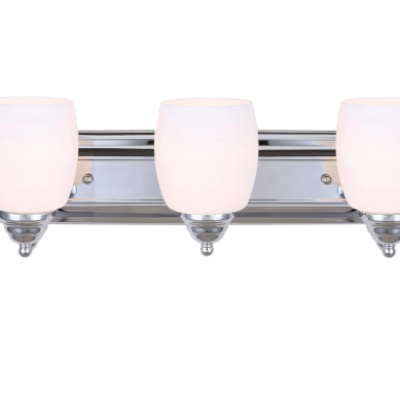 VANITY GRIFFIN 3 LIGHTS 100W IVL259A03CH CANARM