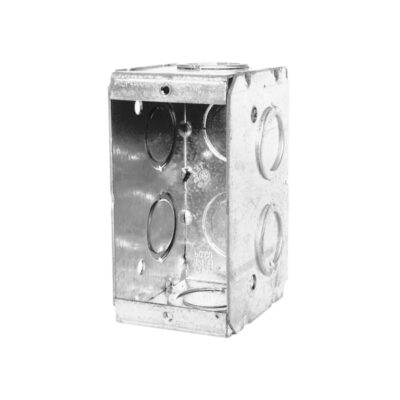 Masonry 1 Gang 2-1/2″ Deep Box (MBS1K)