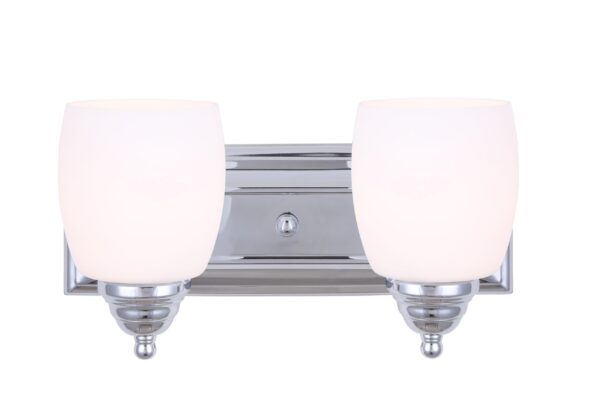 VANITY GRIFFIN 2 LIGHTS IVL259A02CH