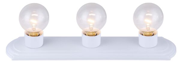 VANITY WH 3 LAMP HOLDERS FIXTURE IVLBS1311 WH