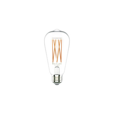 ST64 Filament LED Bulb 6.5W 4000K (E26)