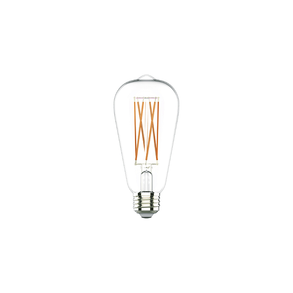 ST64 Filament LED Bulb 6.5W 4000K (E26)