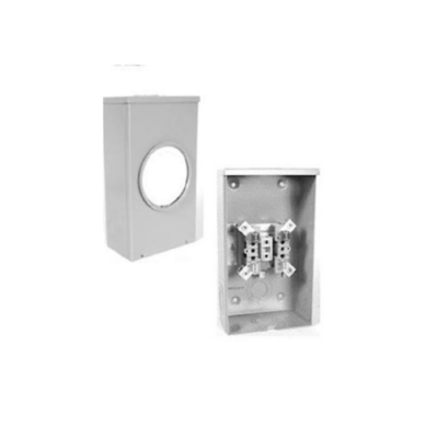 Meter Base 1 Gang 200A 600V Combination Underground/Overhead Oversize Hydel (EK400RO)