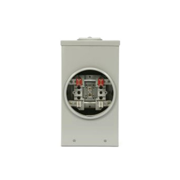 METER BASE 1 GANG 100A 600V 4 JAWS OVERHEAD SE400JW HYDEL