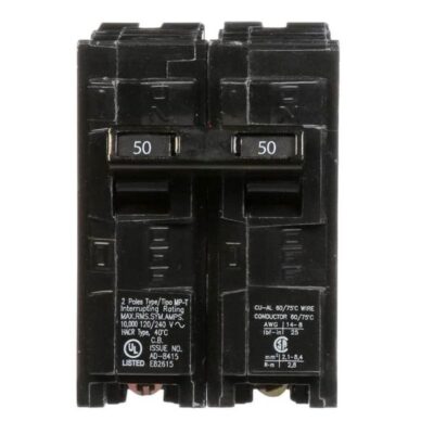 50A Double Pole Circuit Breaker Siemens (Q250)