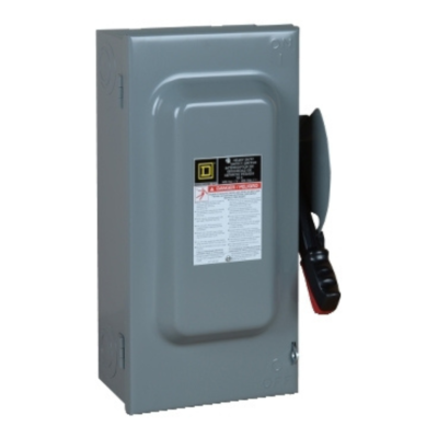 60A 600V DISCONNECT FUSIBLE 3PH CH362 SQUARE D