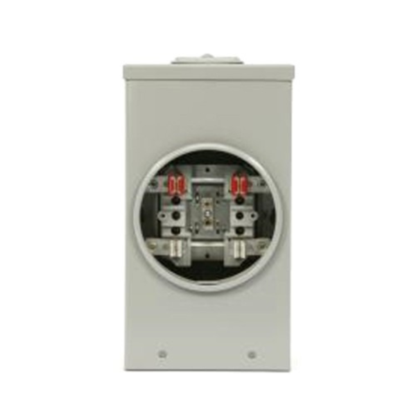 METER BASE 1 GANG 100A 600V 4 JAWS OVERHEAD SE400JW HYDEL