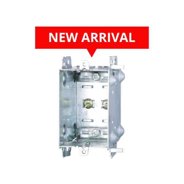 DEVICE BOX 1 GANG 3" DEEP 1004-LH NEW CONS.