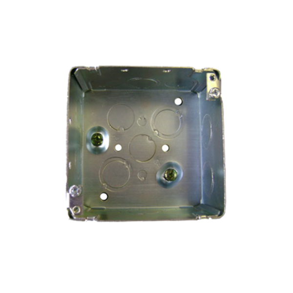 SQUARE METAL DEEP BOX 4" 52171-K