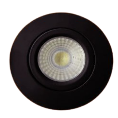 Black 4″ Slim Gimbal RND 10W-5CCT