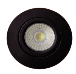 Black 4" Slim Gimbal RND 10W-5CCT