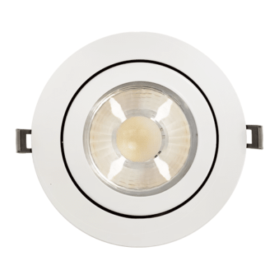 White 6″ Slim Gimbal Rnd 13W 3CCT VT