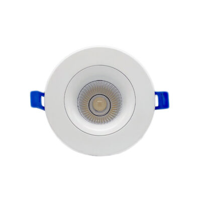 White 4″ Regressed Gimbal Rnd 12W 5CCT Dawnray (DR40RB-WH)