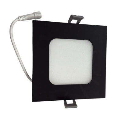 BLACK 4″ SLIM PANEL SQUARE 12W 3CCT ADJUSTABLE VOTATEC