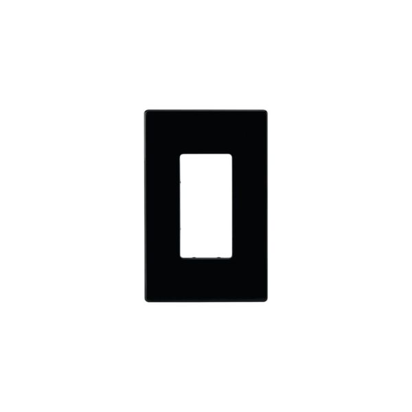 Eaton Black Wallplate Screwless 1 Gang (PJS26BK)