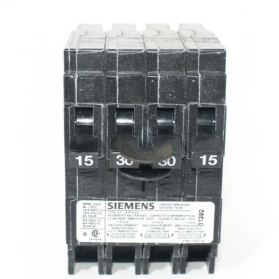 15/30/15A Quad Circuit Breaker Siemens (Q21530CTNC)