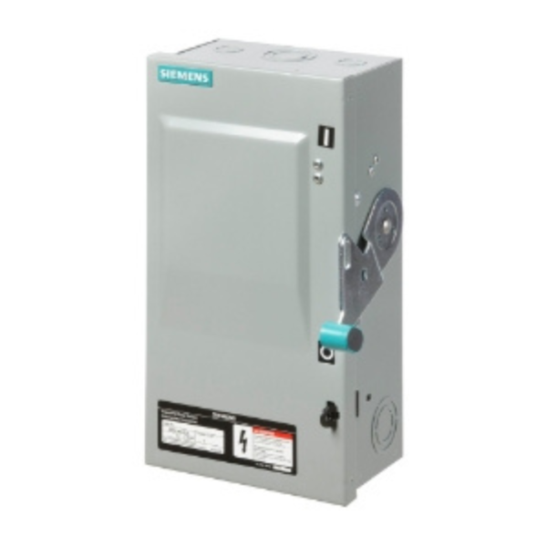 60A 600V 3 PHASE 3-POLE NON-FUSIBLE SAFETY SWITCH ID362NF SIEMENS