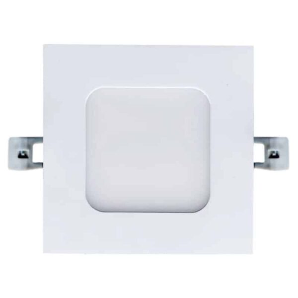 B.NICKEL 4" SLIM PANEL SQUARE 9W 3CCT VT