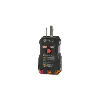 Tester 120V Ac Receptacle with Push Button GFCI (40022S)