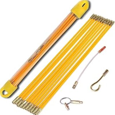 FISH ROD 1M X 10 33FT YELLOW