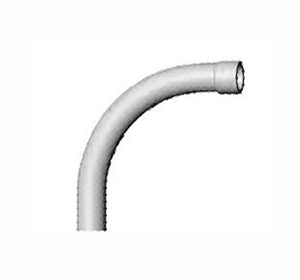 Rigid PVC 1" 90D Elbow Bend Pipe (REE2090)