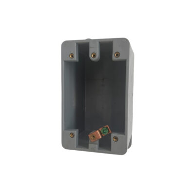 Rigid PVC 1 Gang Blank Box (RFD)