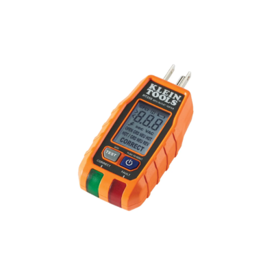 Klein GFCI Recep Tester with LCD KT(RT250)
