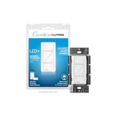 Caseta Wireless Dimmer Lutron (PD-6WCL-WH-C)