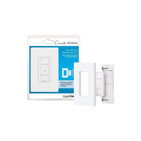 Caseta Wireless Pico Remote Wall Mounting Kit (PJ2-WALL-WH-L01C)