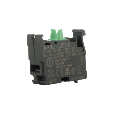 Front Mount Screw Contact Block Sprecher Schuh (D7-X10)