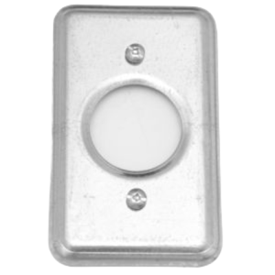 Utility Box Single Big Outlet Metal Cover (11C3)