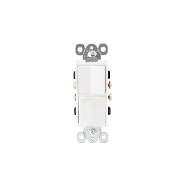 Dual Rocker Switch Single Pole (8203-2)