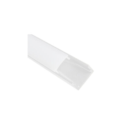 Alu 10FT White Profile with Frosted Cover (PVAC-F11)