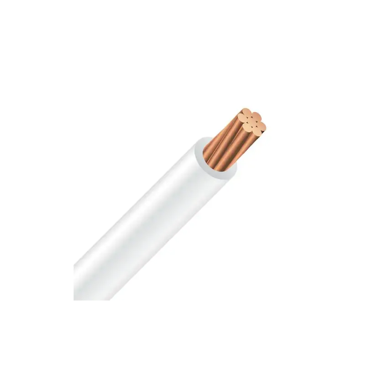 Wire RW90 2/0 Copper White