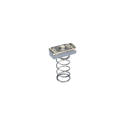 Threaded Rod Spring Nut Zinc Plated 1/4″ X 1/4″ SNL 1/4″ZP