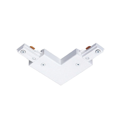 Track Juno L Shape Connector White (JR-L)
