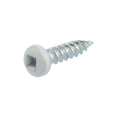 White Soffit Screw 6 X 5/8″ 800 Pcs (537-163)