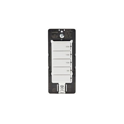 White Timer Switch 5 Mins-30 Mins Leviton (DT130-LW)