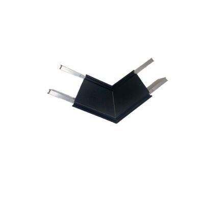 “V” Shape Connector Black Architectural Linear Fixture Votatec